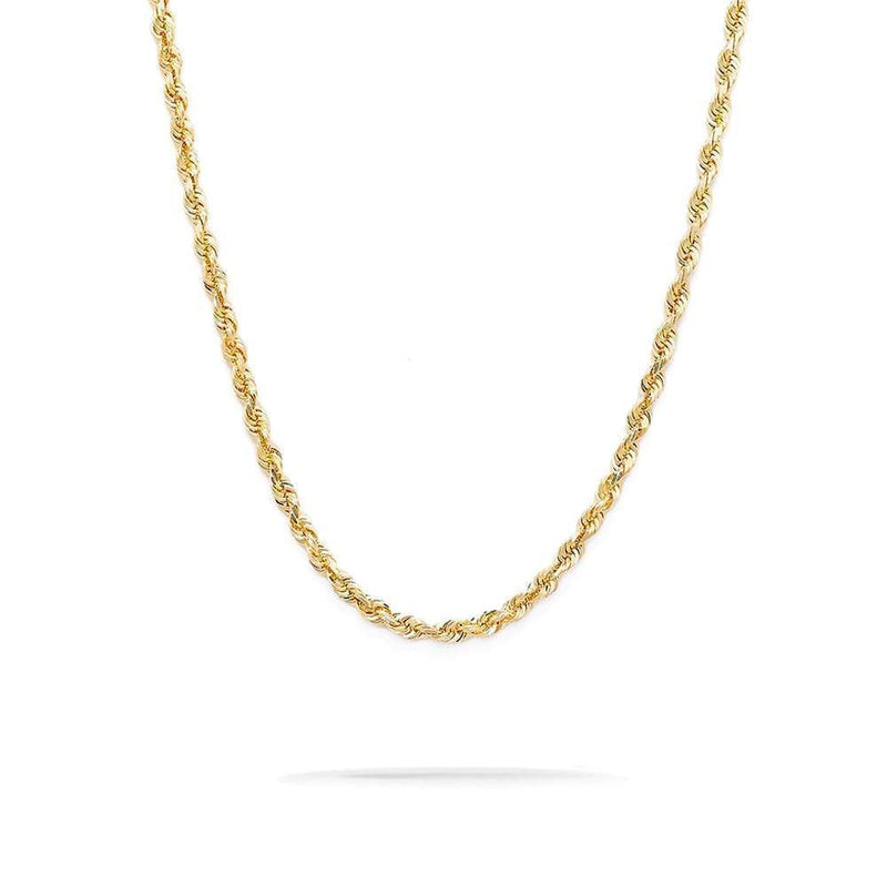 3mm Gold Rope Chain