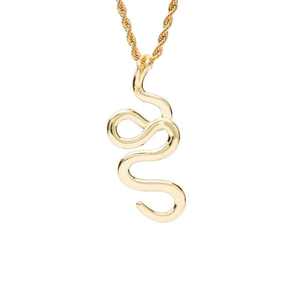 Gucci Snake Pendant Iced Out