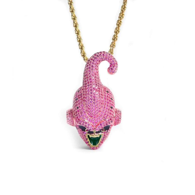 Iced Out Kid Buu Pendant