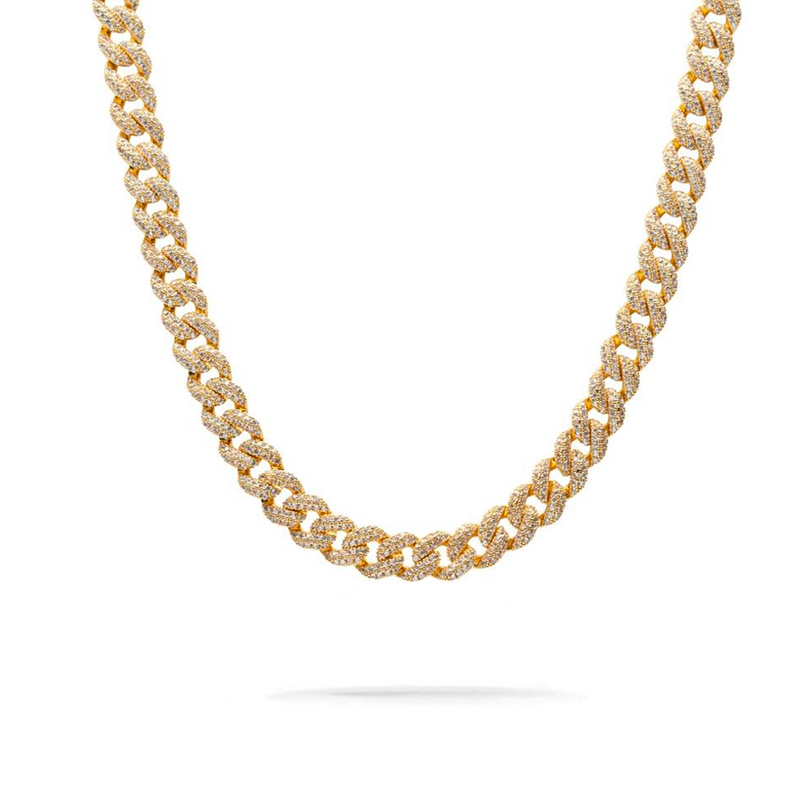 Little Gold Cuban Link necklace 8,5mm
